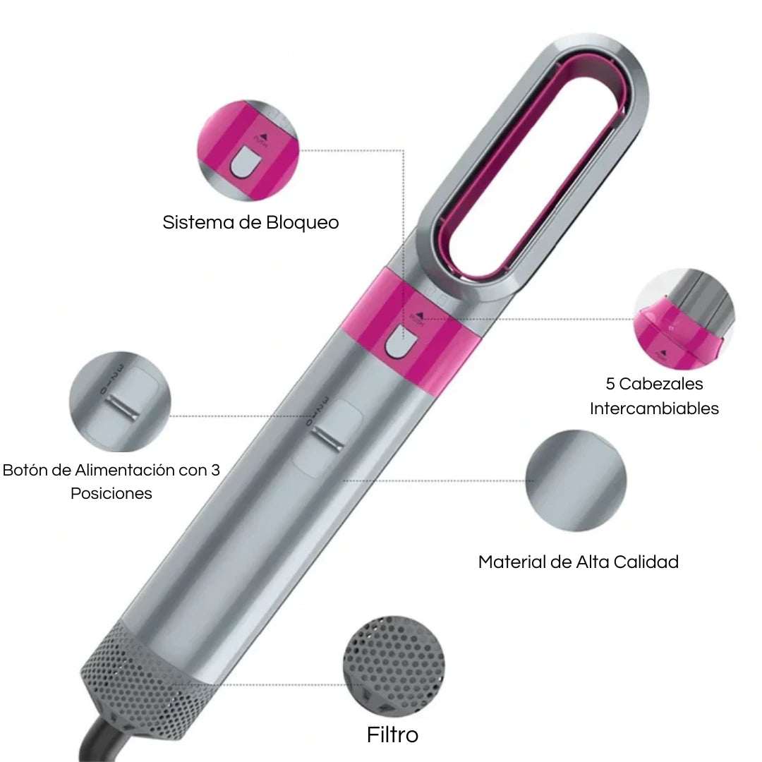 Air Wrap - Moldeador 5 en 1